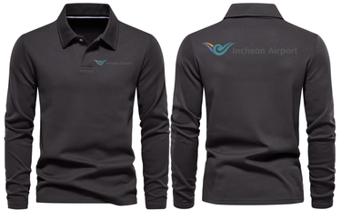 INCHEON AIRPORT LONG SLEEVE POLO